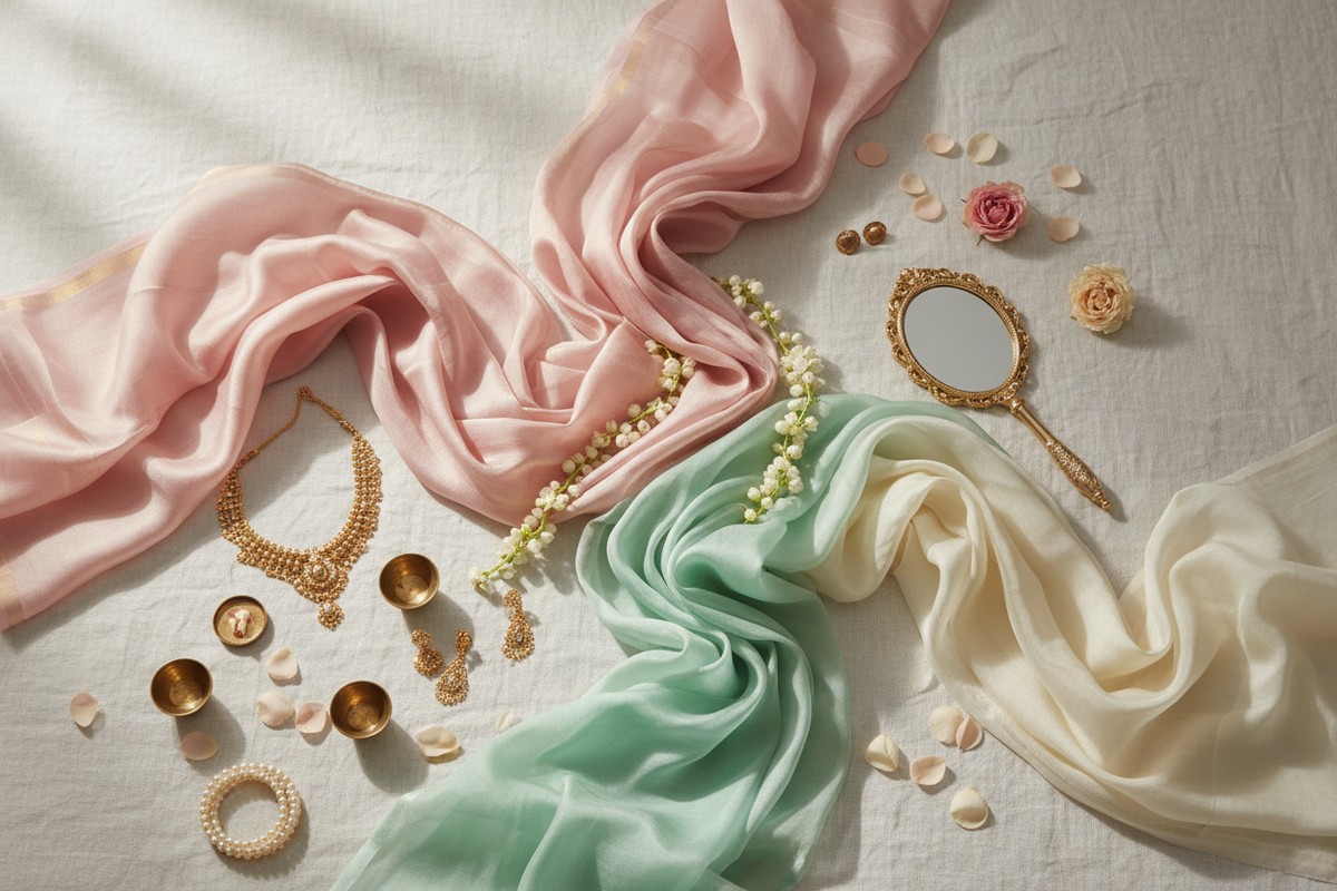 The Soft Edit — Menmayil silk sarees